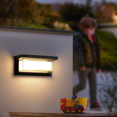 Outdoor LED Wall Lamp with Motion Sensor, Waterproof Exterior Wall Lights