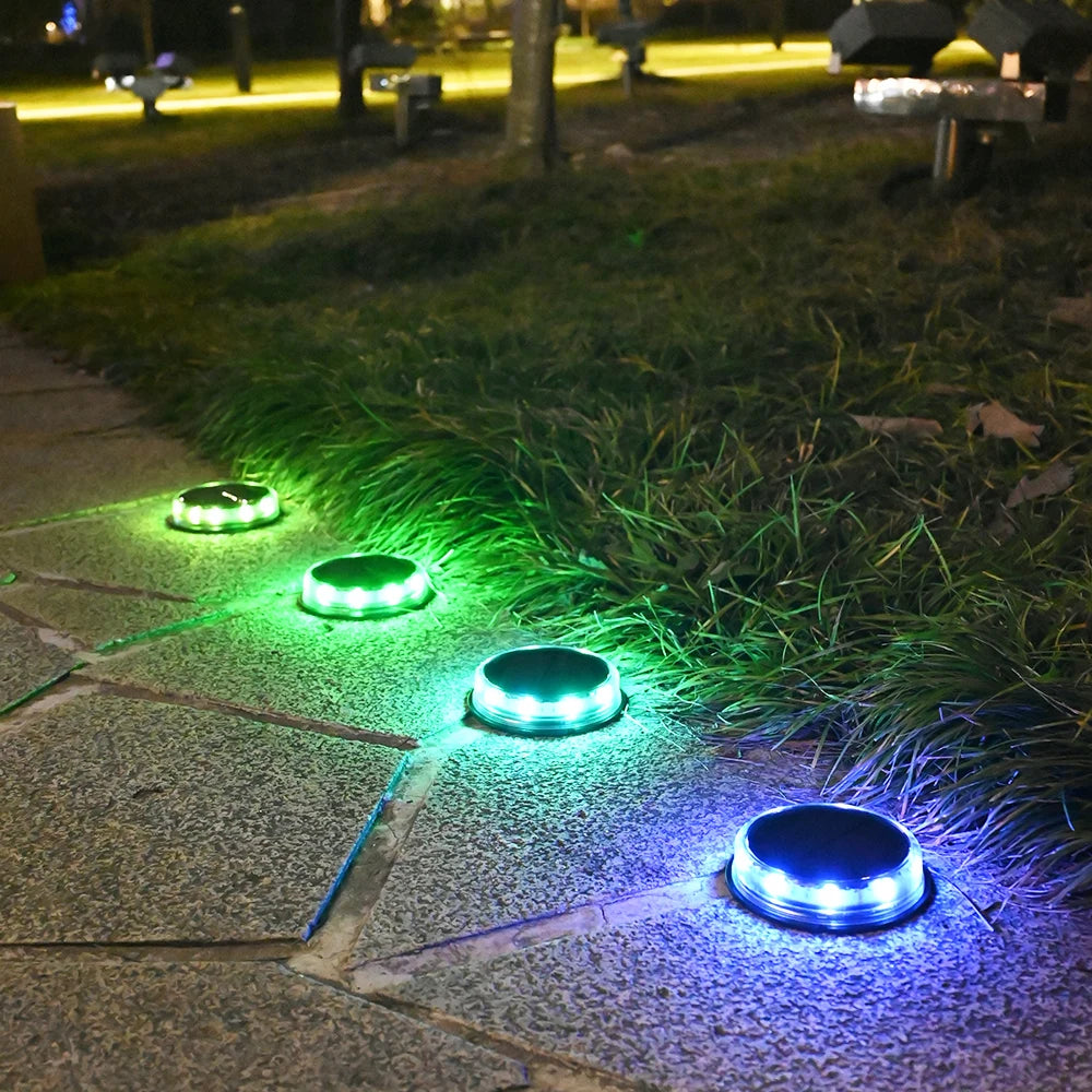 Variant image for Solar Pathway Lights Outdoor, Super Bright LED Garden Lighting, Waterproof-1