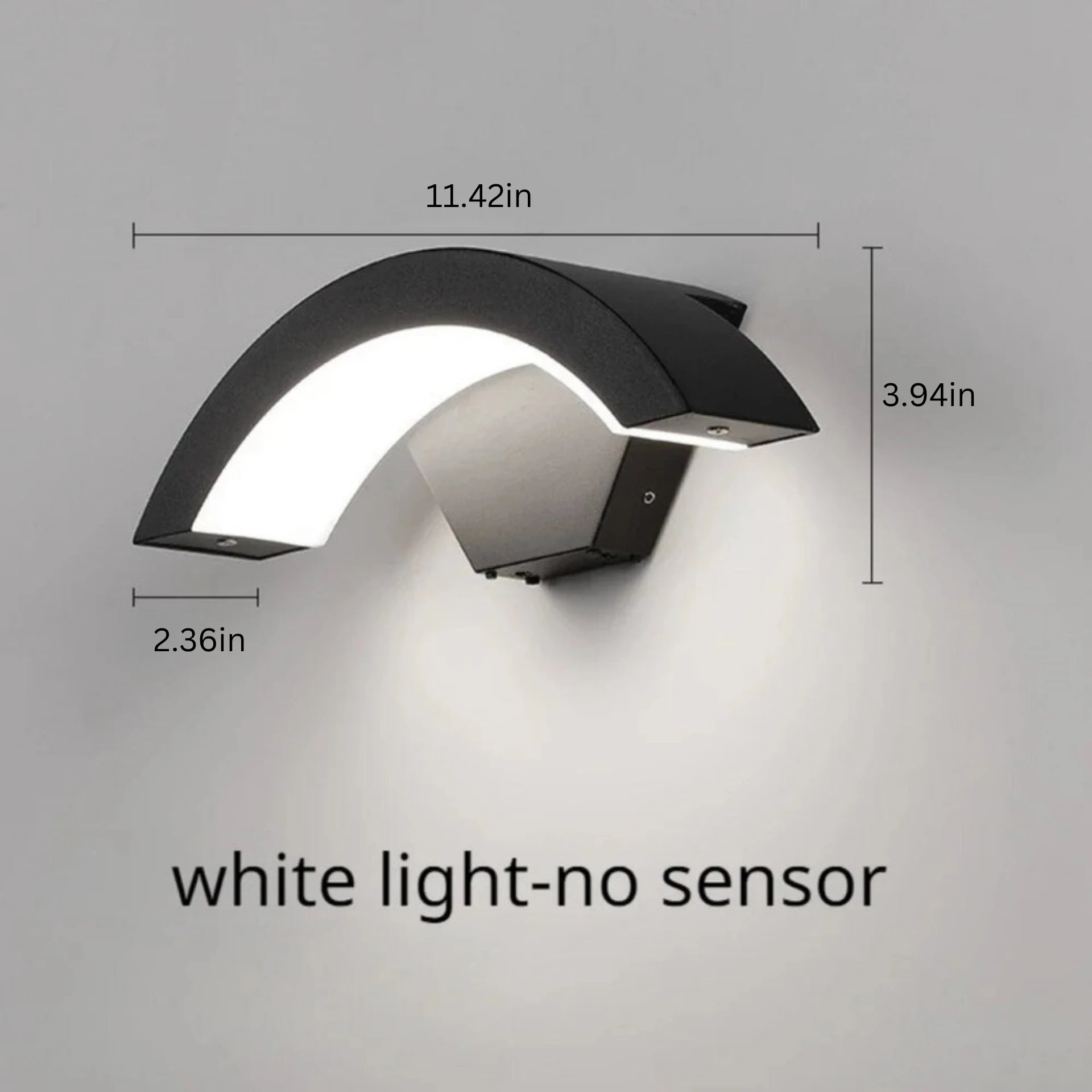 Variant image for Outdoor Waterproof Wall Lamp with Motion Sensor Induction, Modern Exterior Wall Light-1