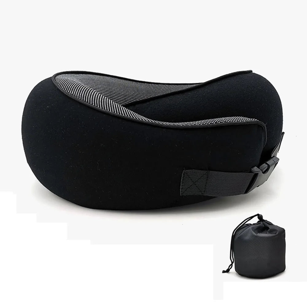 Variant image for Comfortable U-Shaped Travel Neck Pillow - Best Travel Pillow for Long-Distance Journeys, Optimal Neck Support, Lightweight Memory Foam-2