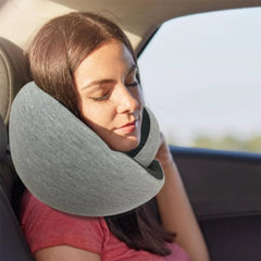 Premium Memory Foam Travel Neck Pillow - Best Neck Pillow for Travel, U-Shaped Design for Ultimate Comfort