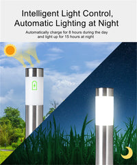 Solar LED Garden Pathway Lights - Waterproof & Easy to Install