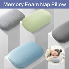 Memory Foam Neck Pillow with Cervical Massage - Best Travel Pillow for Neck Pain and Support