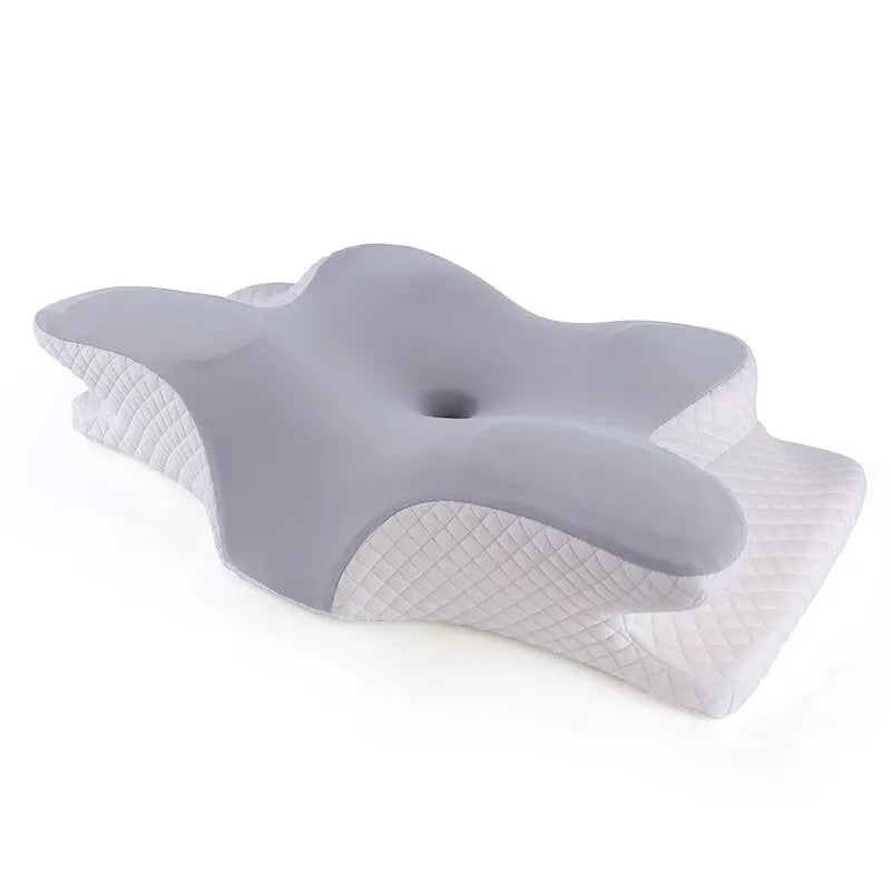 Variant image for Orthopedic Memory Foam Pillow - Best Pillow for Side Sleepers & Neck Pain Relief, Butterfly Shaped Design-2