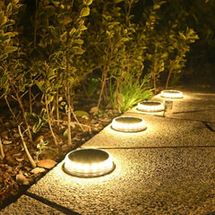 Solar Pathway Lights Outdoor, Super Bright LED Garden Lighting, Waterproof