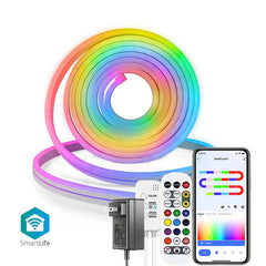 Image of Acosh neon LED strip lights with music sync and RGBIC dreamcolor effect