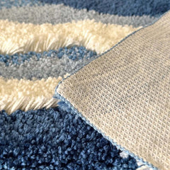 Image of Aesthetic wave rug for home décor and comfort