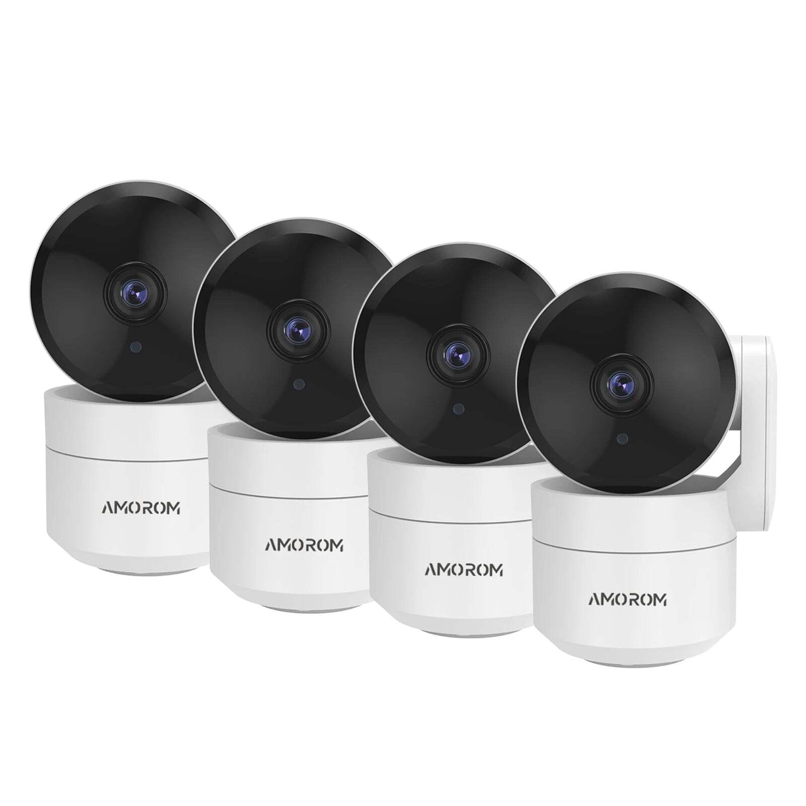 Image of Amorom 1080P WiFi indoor camera with Google Assistant and Alexa support