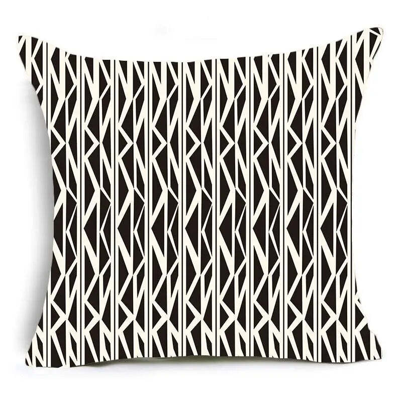 Image of Animal print throw pillow case collection for decorative home accents