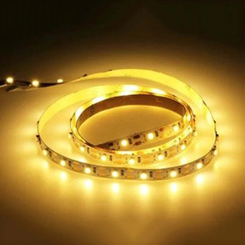 Image of Battery-powered LED strip light for cabinets and backlighting