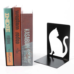 Image of Beautiful cat bookends for shelves and organizers