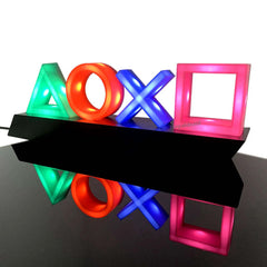 Image of Colorful LED game icon lamp with voice control for PS4 and PS5