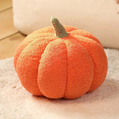 Image of Creative pumpkin plush pillow for decorative living room accents