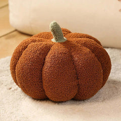 Image of Creative pumpkin plush pillow for decorative living room accents