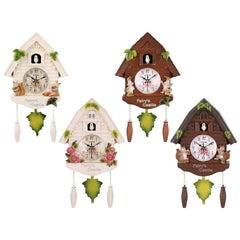 Image of Cuckoo wall clock with pendulum for kids' room and indoor decoration