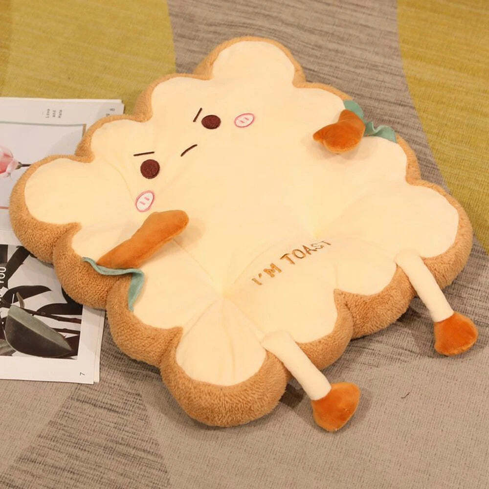 Image of Cute plush cushion chair for home and office gift