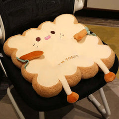 Image of Cute plush cushion chair for home and office gift