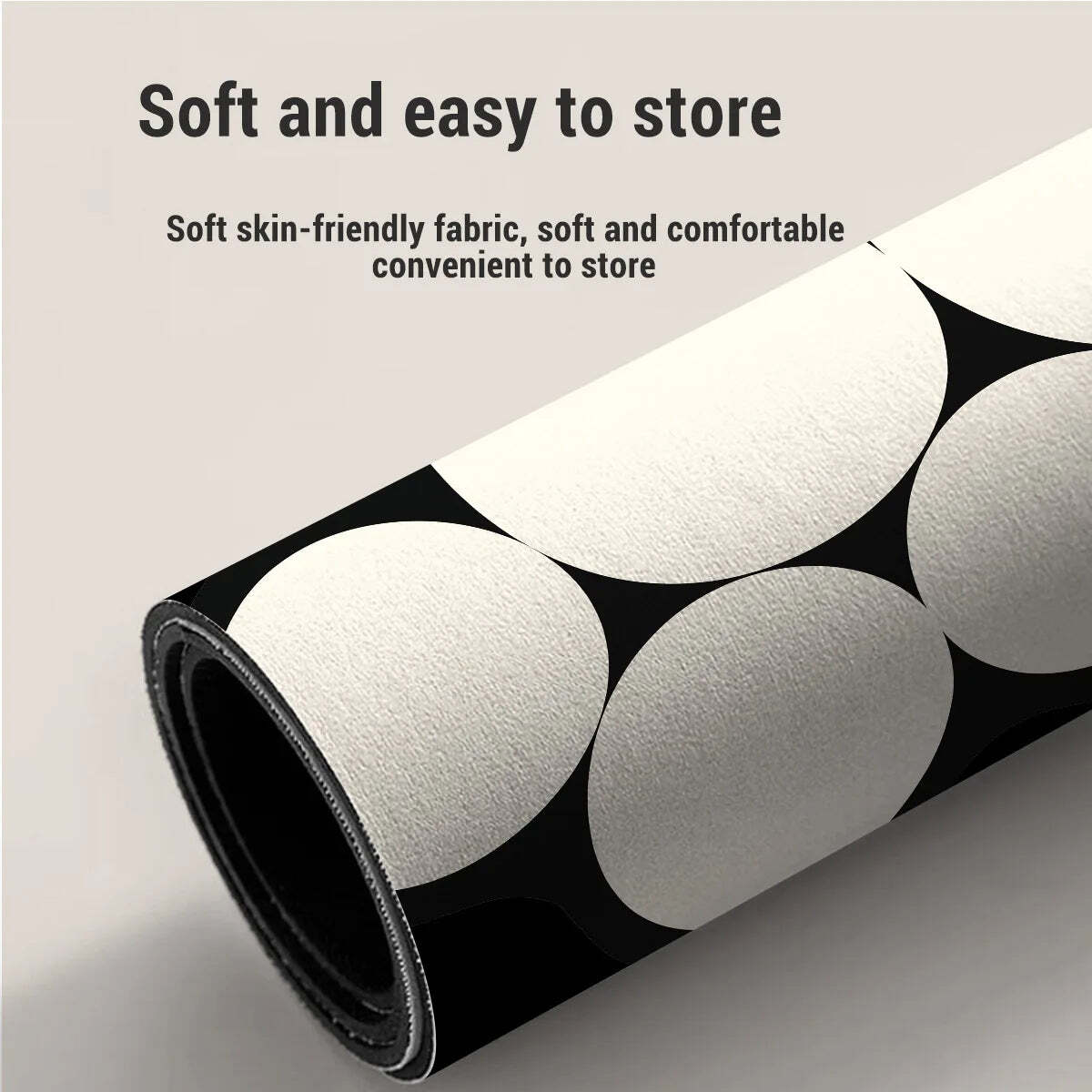 Image of Diatomite bath mat for quick dry and non-slip comfort