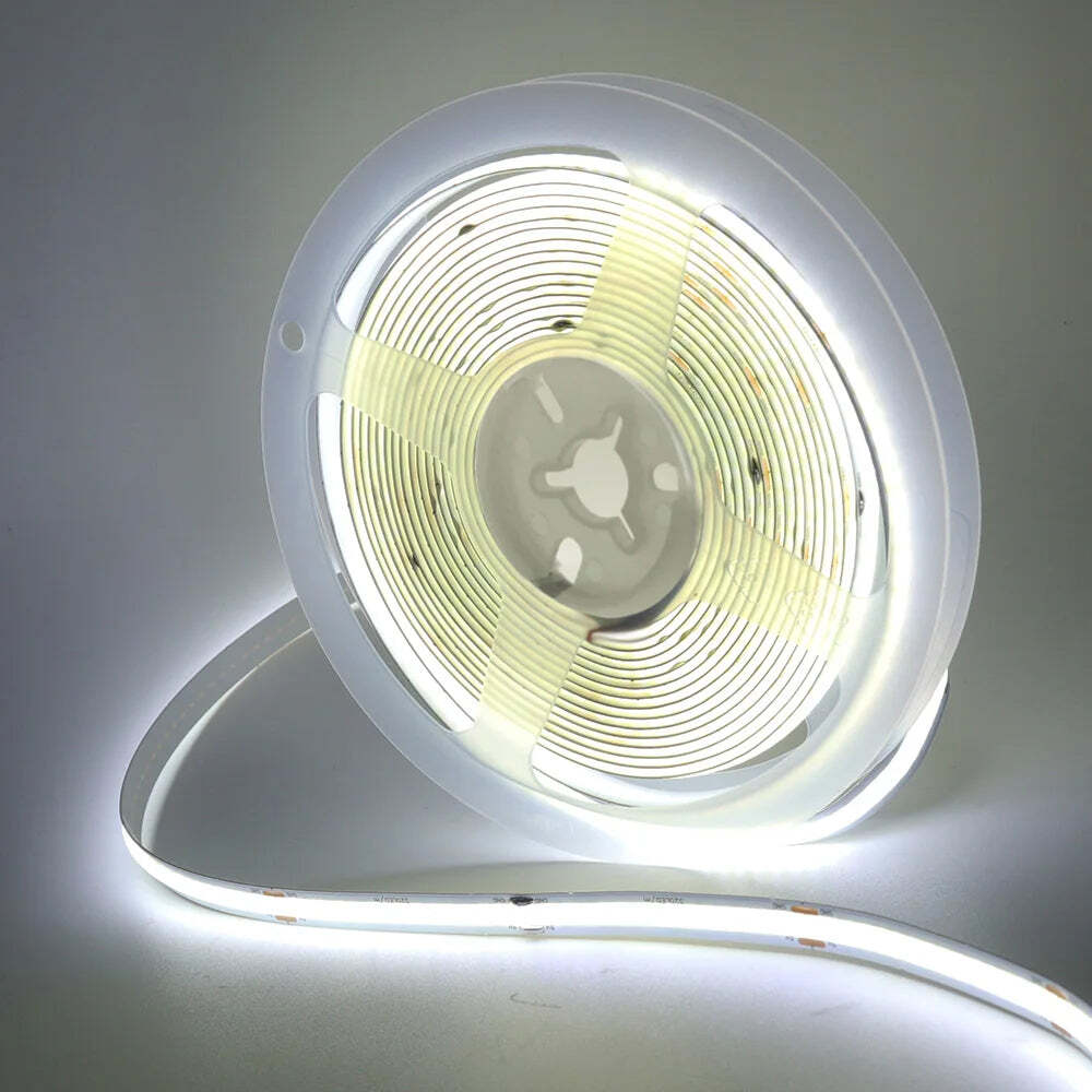 Image of Flexible 5V COB LED strip light for home decor and TV backlighting