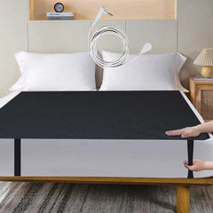 Image of Grounding leather mattress with conductive pillow case for better sleep