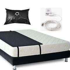 Image of Grounding leather mattress with conductive pillow case for better sleep