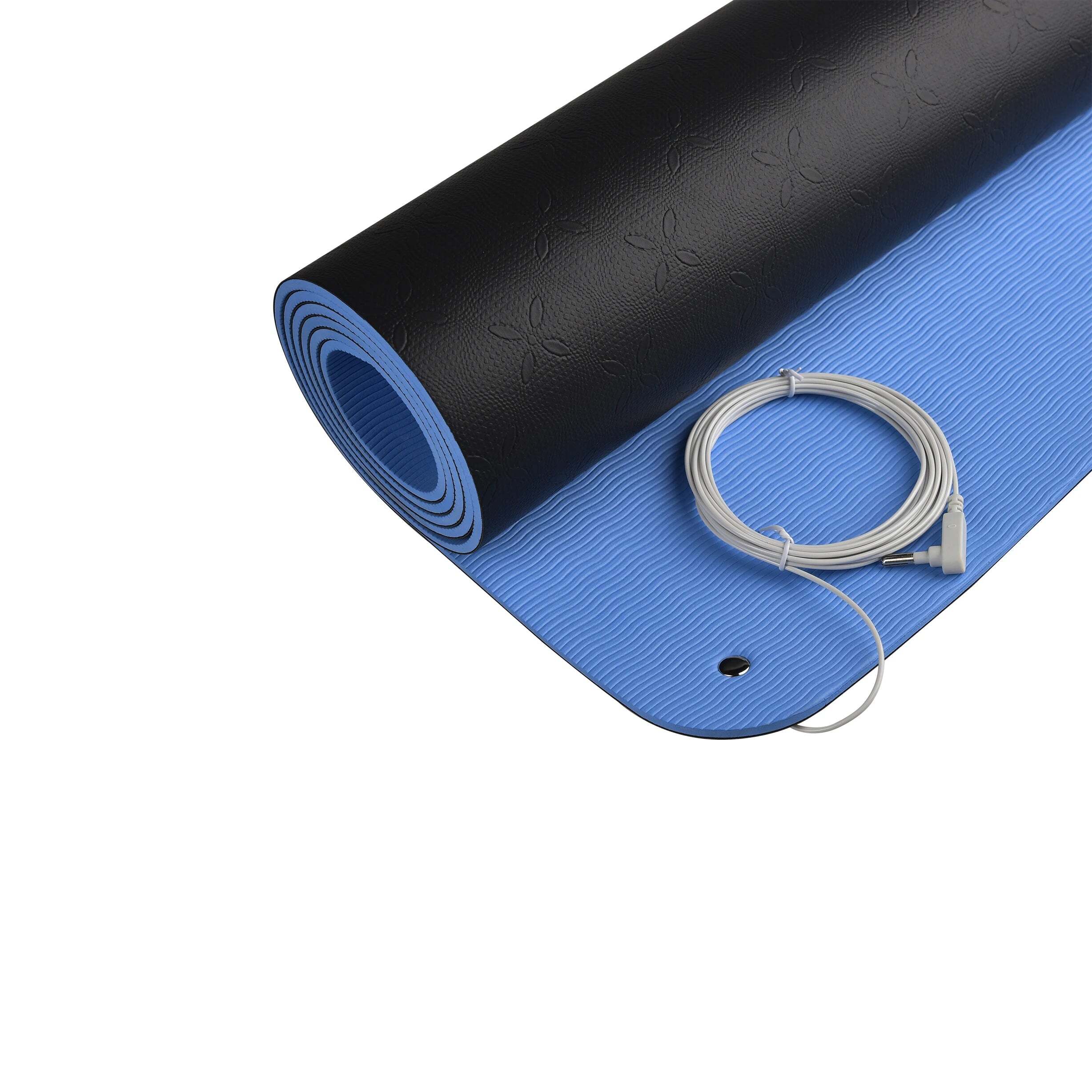 Image of Grounding yoga mat for improved sleep and energy