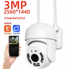 Image of HEE RAK 4MP PTZ WiFi network camera for outdoor security surveillance