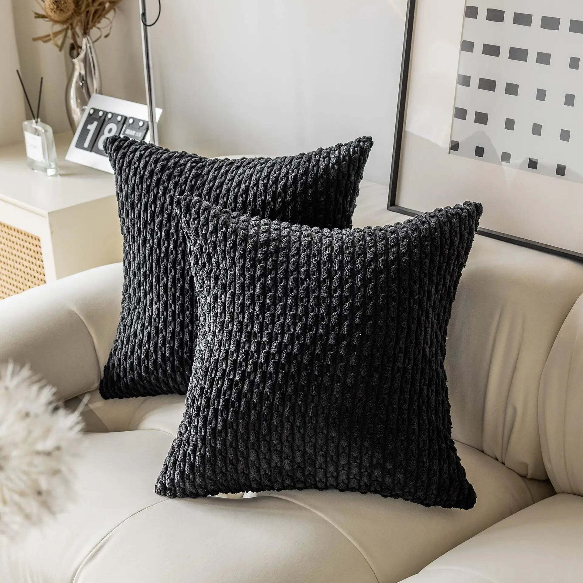 Image of High-quality decorative cushion cover for stylish living room decor