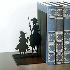 Image of Iron character bookend for modern bookshelf decoration