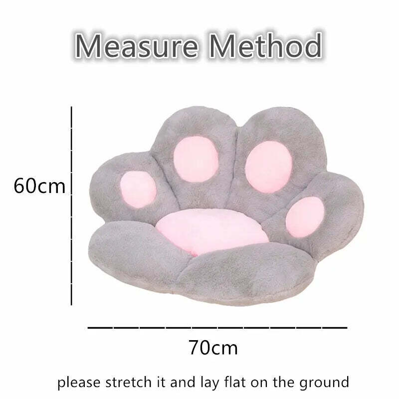 Image of Kawaii cat paw plush toy for stylish home and office decor