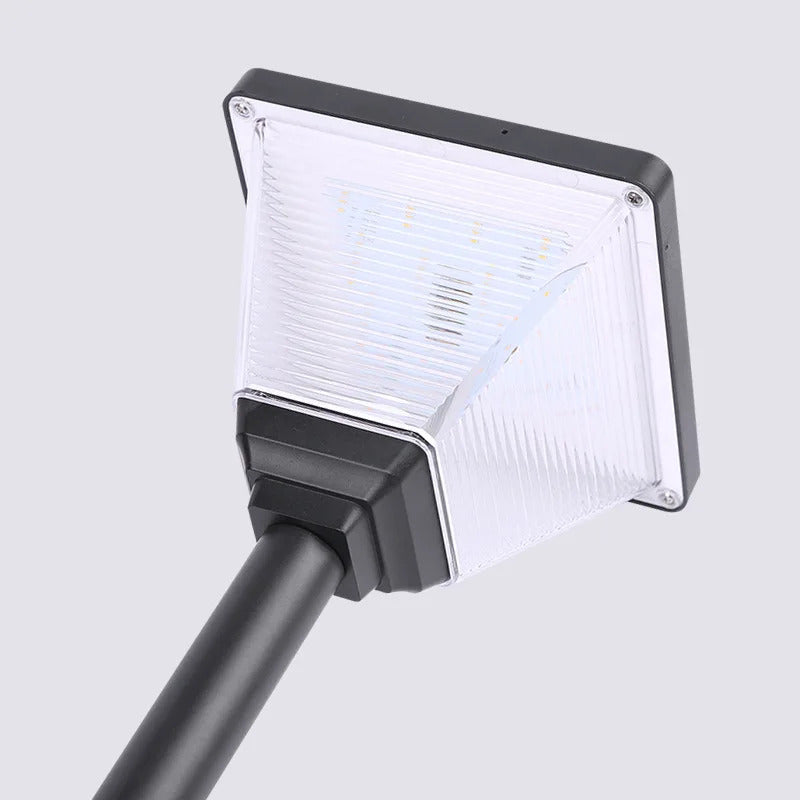 Image of LED solar lamp outdoor waterproof torch lights for pathway and garden decor