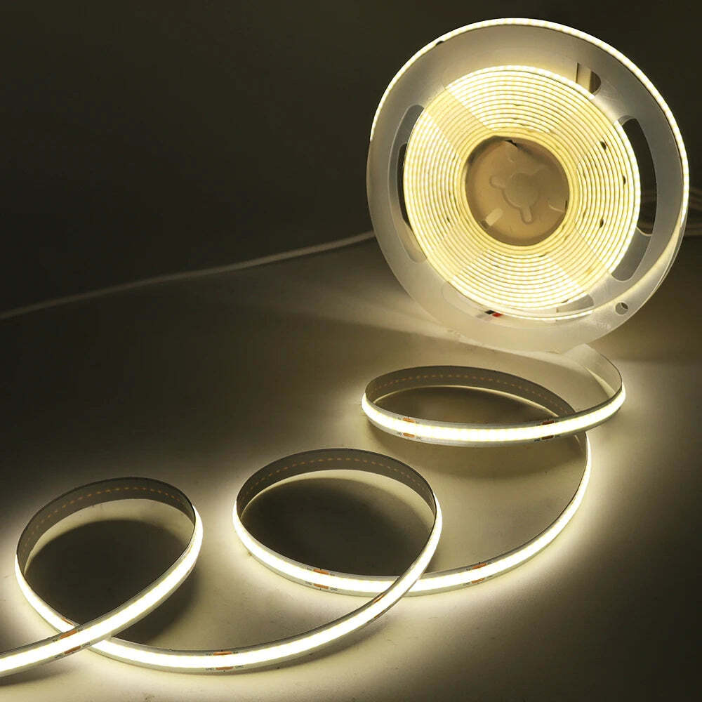 Image of LED strip light with motion sensor for bedside and ambiance illumination