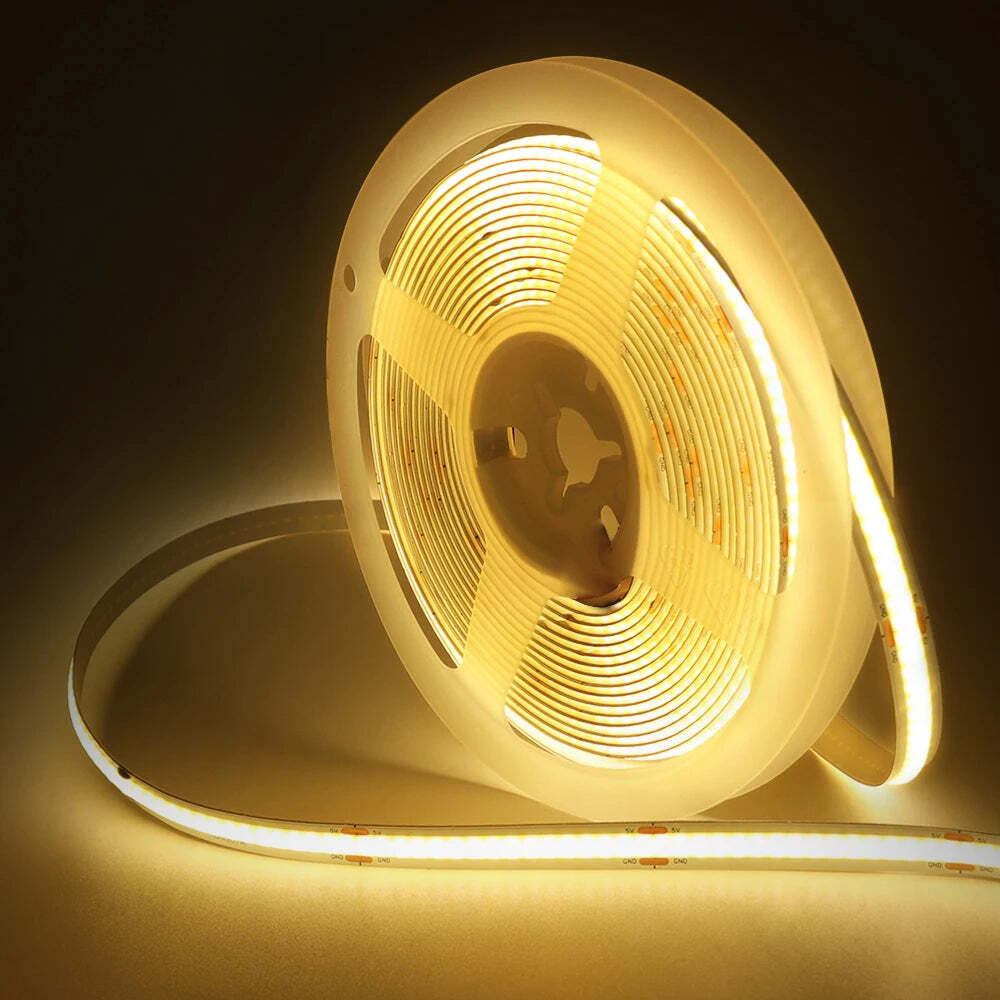 Image of LED strip light with motion sensor for bedside and ambiance illumination