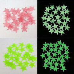 Image of Luminous star wall stickers for kids' room decoration