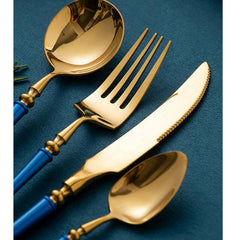 Image of Luxury 304 stainless steel cutlery set for elegant dining experiences