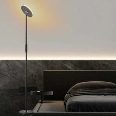 Image of Modern adjustable floor lamp with LED for bedroom and living room