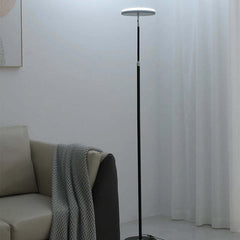 Image of Modern adjustable floor lamp with LED for bedroom and living room