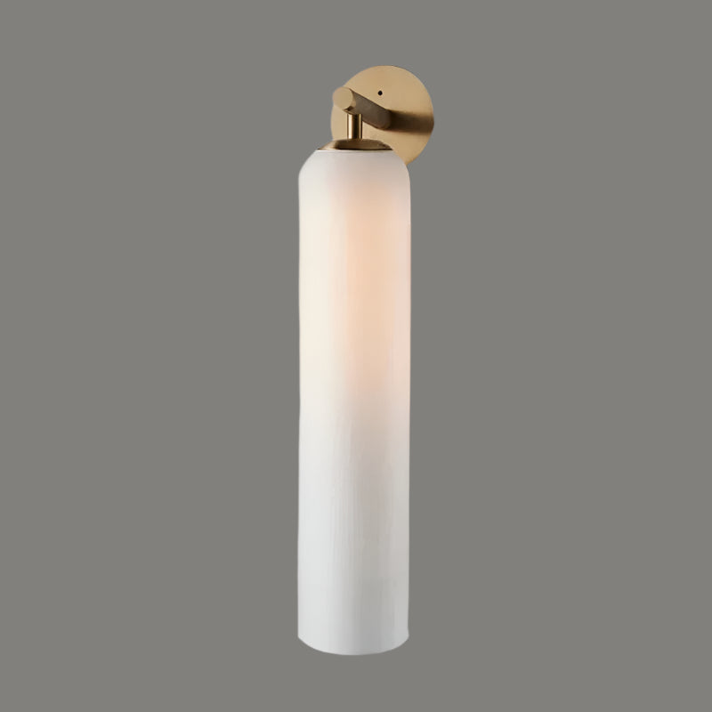 Image of Modern glass wall light sconces for hotel, restaurant, and corridor décor