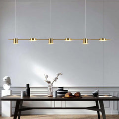 Image of Modern LED ceiling chandelier for dining room and living room decor