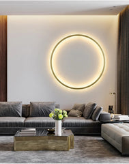 Image of Modern LED wall lamp for stylish bedroom and living room decor