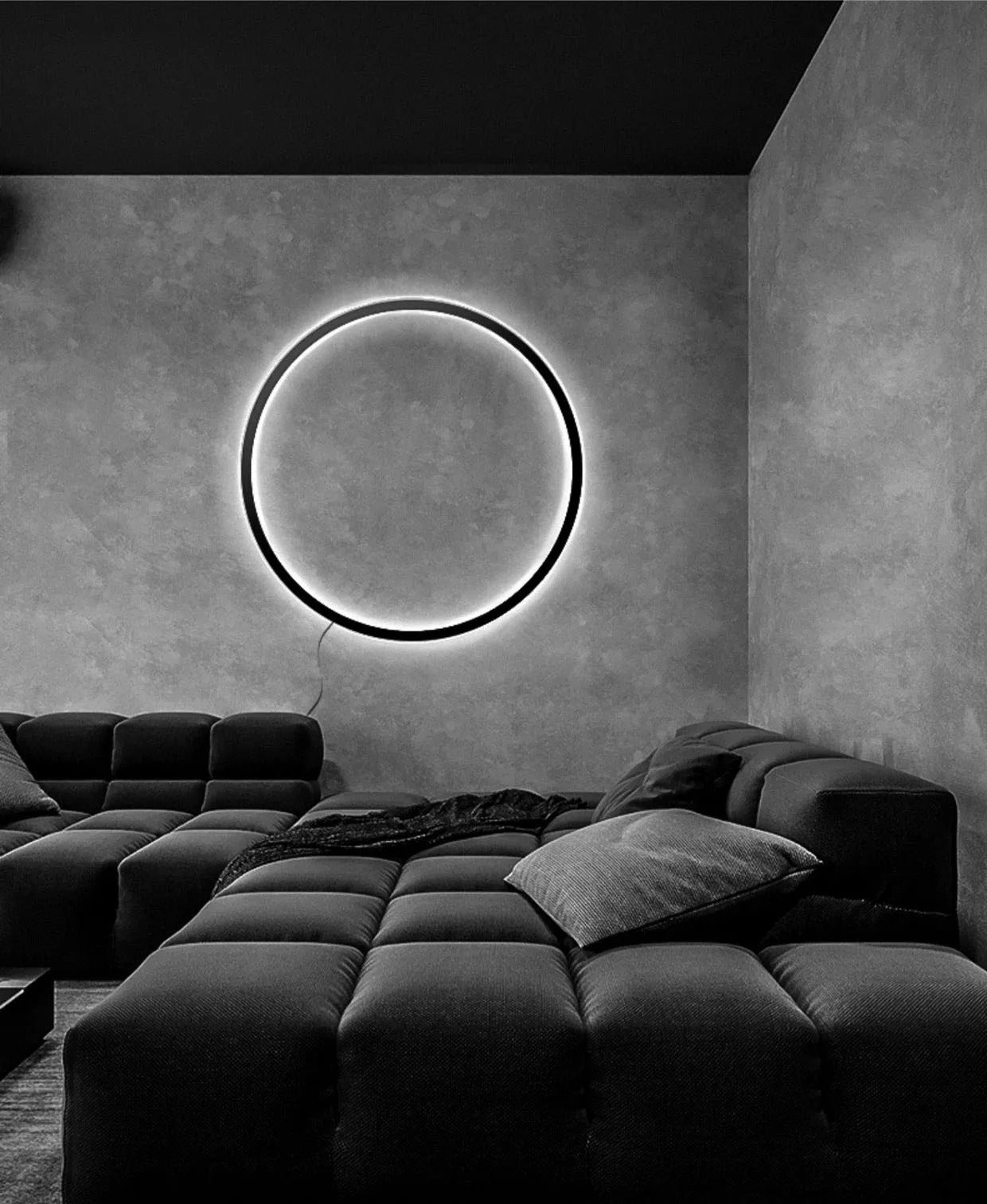 Image of Modern LED wall lamp for stylish bedroom and living room decor