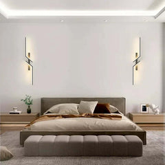 Image of Modern minimalist LED wall lamp for stylish bedroom and living room decor