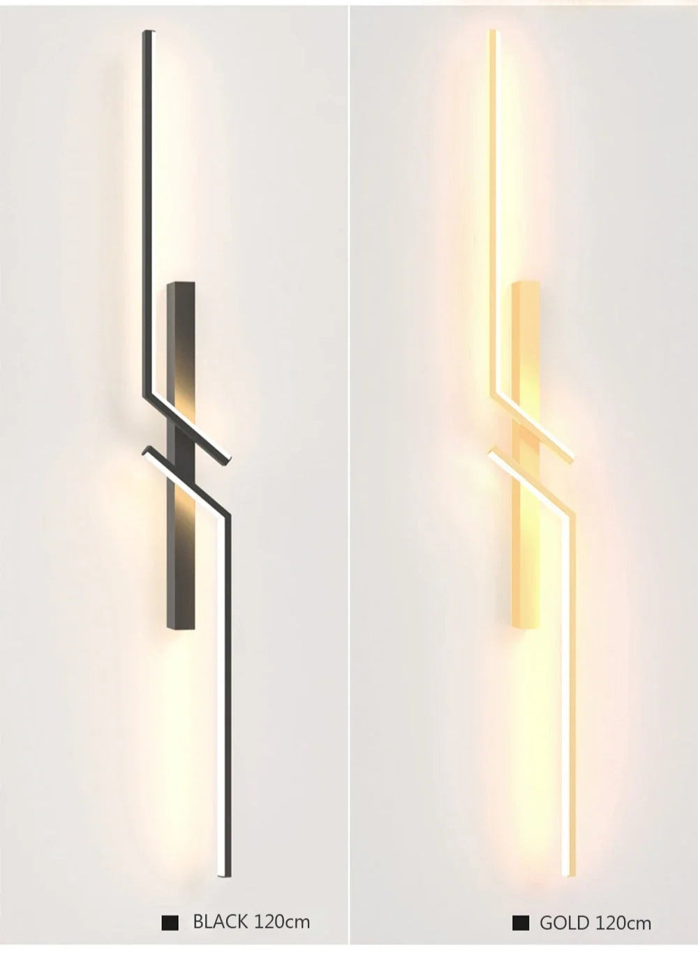 Image of Modern minimalist LED wall lamp for stylish bedroom and living room decor