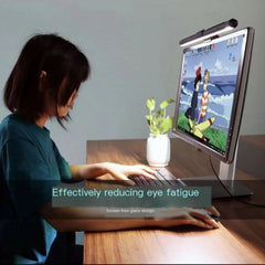 Image of RGB LED computer monitor light bar with stepless dimming for eye care and study rooms