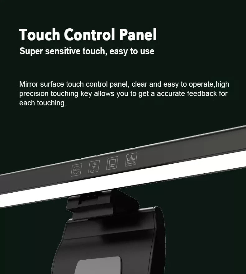 Image of RGB LED desk lamp for eye protection and adjustable dimming