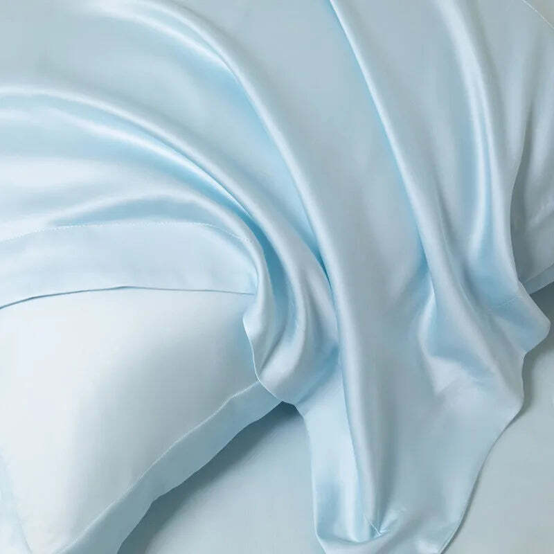 Image of Silky eucalyptus lyocell cooling bed sheet for a luxurious sleep experience