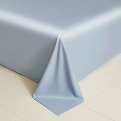 Image of Silky smooth flat cooling sheet set with pillowcases for ultimate comfort