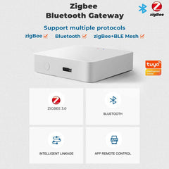 Image of Smart home multi-mode gateway hub for ZigBee and Bluetooth control