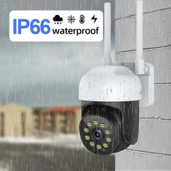 Image of Smart life 5MP WiFi IP camera with color night vision and auto tracking