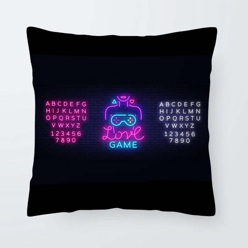 Image of Super hot gaming fan pillowcase for video game enthusiasts